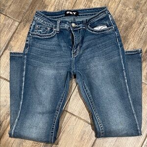 Sky Women's Dark Blue Skinny Jeans